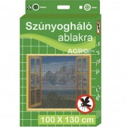 Szúnyogháló 100 x 130 ablakra fekete